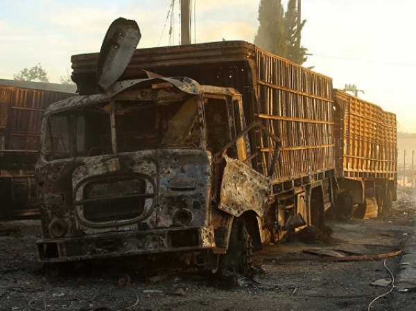 Эксперты назвали инсценировкой атаку на гумконвой в Сирии