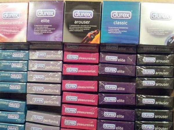 В России допустили к продаже некоторые виды презервативов Durex