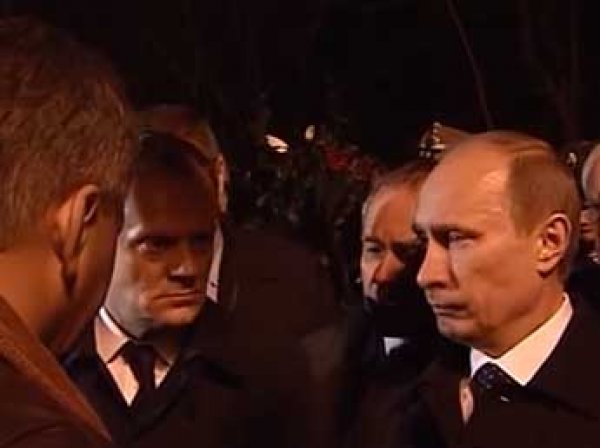 Польша обнародовала ВИДЕО встречи Путина и Туска в день катастрофы Ту-154 под Смоленском
