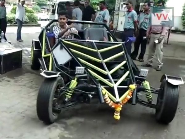 Юный индиец постоил автомомбиль по обучающим ВИДЕО на Youtube