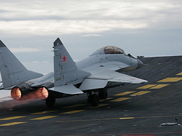 Минобороны назвало причину крушения МиГ-29 в Средиземном море
