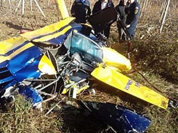 Вертолет разбился в Крыму: 3 человека погибли