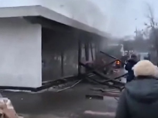 На YouTube появилось ВИДЕО момента взрыва у метро "Коломенская"