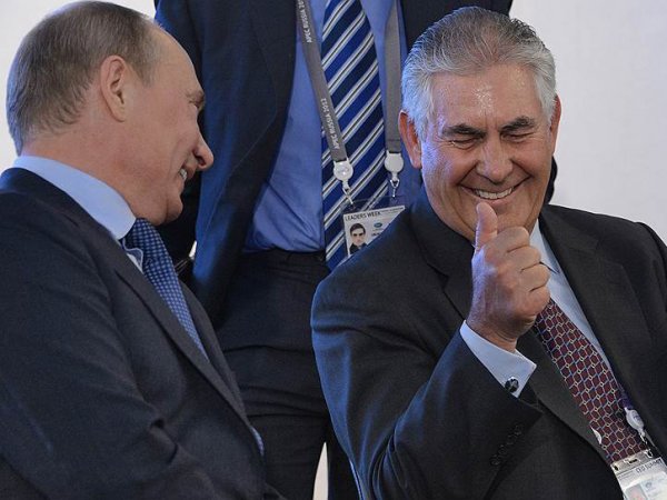 В Москве отреагировали на назначение госсекретарем США "друга Путина" - главы ExxonMobil