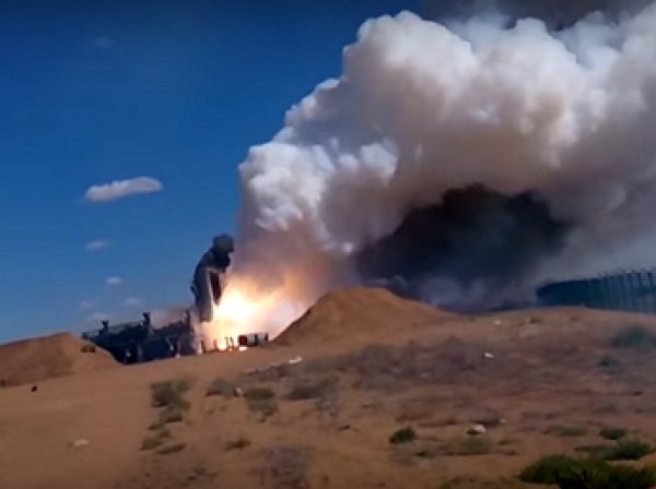 YouTube ВИДЕО: неудачный запуск ракеты С-300 попал на ВИДЕО