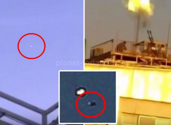 На YouTube появилось ВИДЕО расстрела НЛО иранскими военными