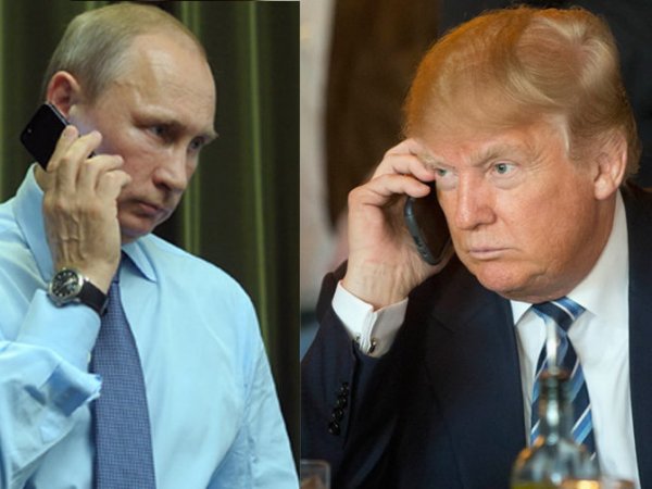 Путин — Трамп: телефонный разговор прокомментировали в Кремле