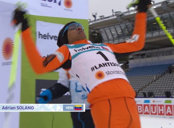 YouTube покорило ВИДЕО забега "худшего лыжника в мире" на ЧМ в Финляндии