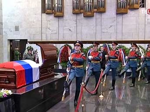 Похороны Виталия Чуркина прошли в Москве