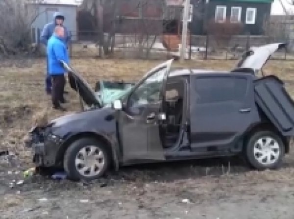 В Сети появилось ВИДЕО с места страшной аварии, в которой погибли трое детей