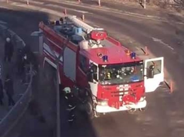 Авария в Домодедово 30.03.2017: водитель пожарной машины протаранил толпу, есть жертвы (ВИДЕО)