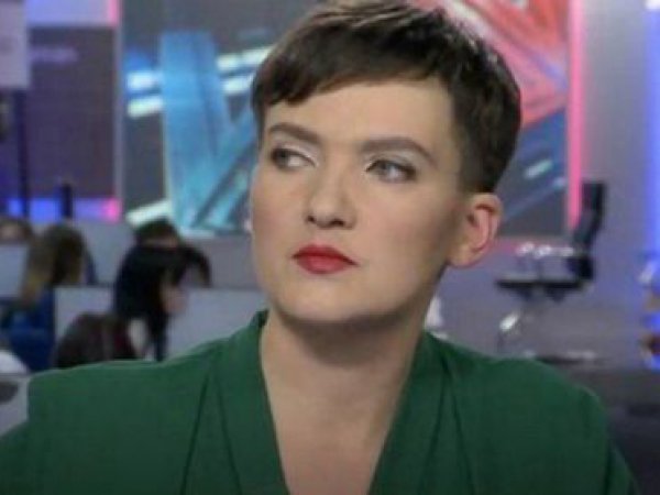 Надежда Савченко появилась в телеэфире с укладкой и макияжем (ФОТО, ВИДЕО)