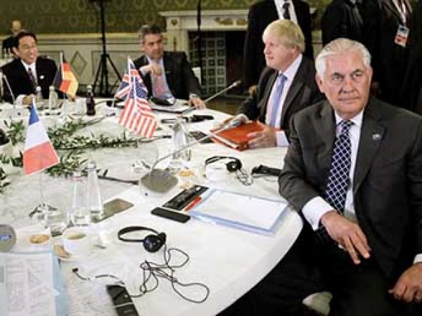 Главы МИД G7 не стали наказывать Россию новыми санкциями из-за Сирии