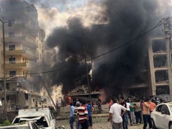 Взрыв в Турции сегодня 11.04.2017 прогремел у здания полицейской академии в Диярбакыре (ФОТО, ВИДЕО)