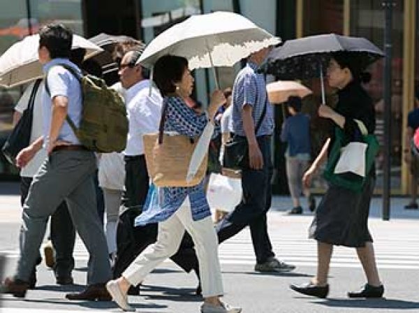 Аномальная жара в Японии: 700 человек попали в больницу, есть жертвы