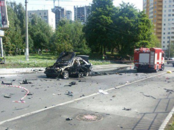 Взрыв в Киеве 27 июня 2017 попал на ВИДЕО