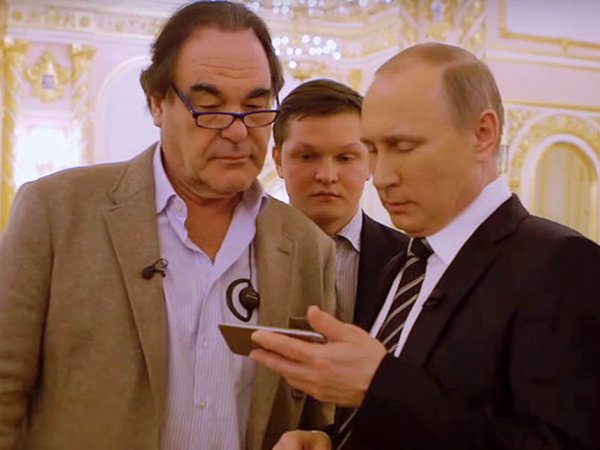 Фильм Оливера Стоуна «Путин» выйдет в эфир «Первого канала»