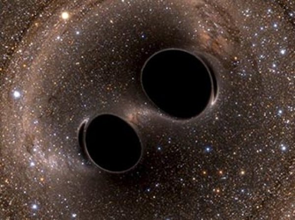 Ученые впервые нашли две черные дыры, которые вращаются вокруг друг друга