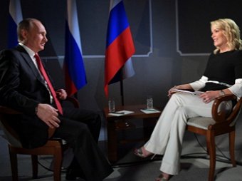 СМИ: Путин "переиграл" американскую журналистку Мегин Келли