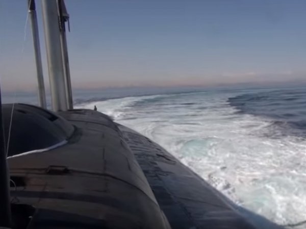 Минобороны показало ВИДЕО пуска крылатой ракеты "Гранит" с атомной подводной лодки