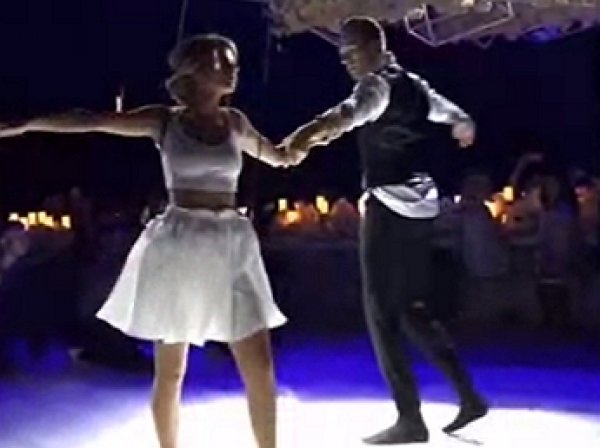 ВИДЕО необычного свадебного танца Никиты Преснякова и Алены Красновой в воздухе появилось в Сети