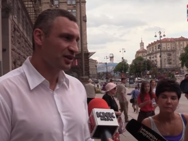 Виталий Кличко порадовал СМИ новым перлом, комментируя снос рынка в Киеве