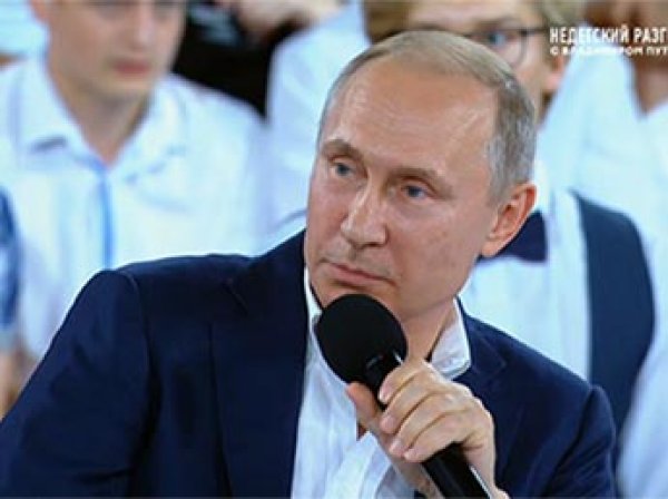«Недетский разговор» с Путиным: дети спросили президента, кем он станет после выборов
