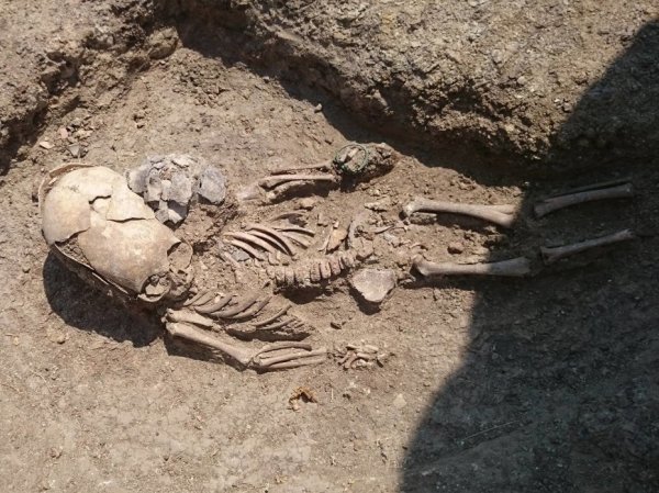 Археологи нашли в Крыму могилу "инопланетянина"
