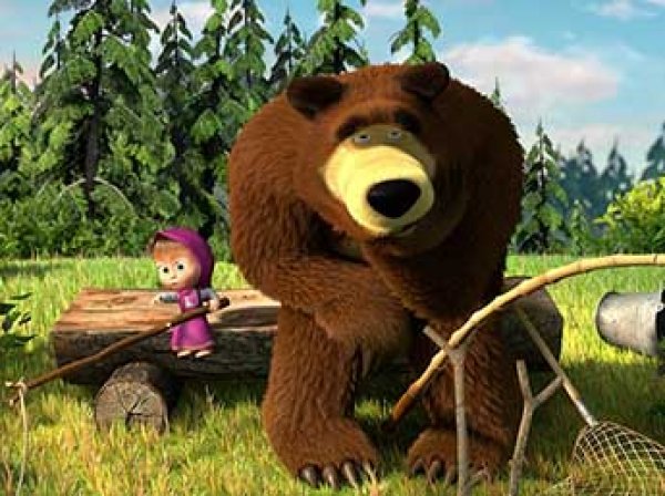 На Украине требуют запретить мультфильм "Маша и медведь", который "навязывает положительный образ России"