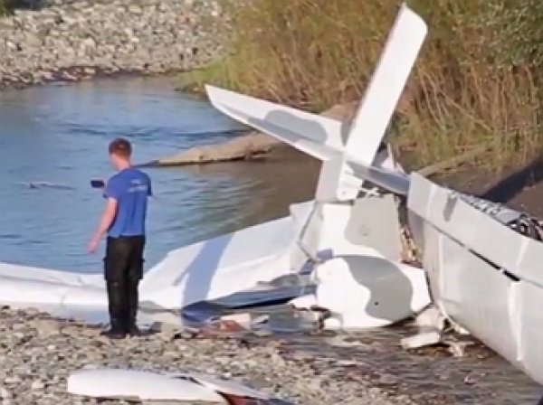 Трое россиян стали жертвами крушения самолета в Абхазии