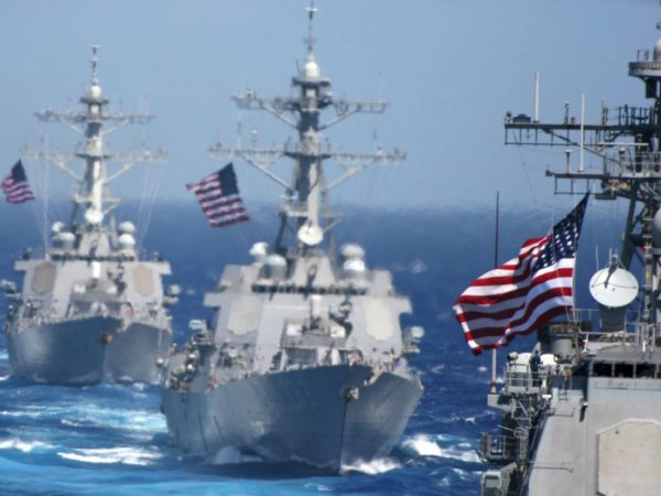 СМИ: флот США готов ударить по Китаю по первому требованию "хоть на следующей неделе"