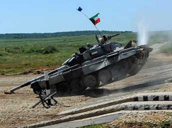 На танковом биатлоне танкисты из Кувейта воткнули Т-72 дулом в землю (ФОТО)