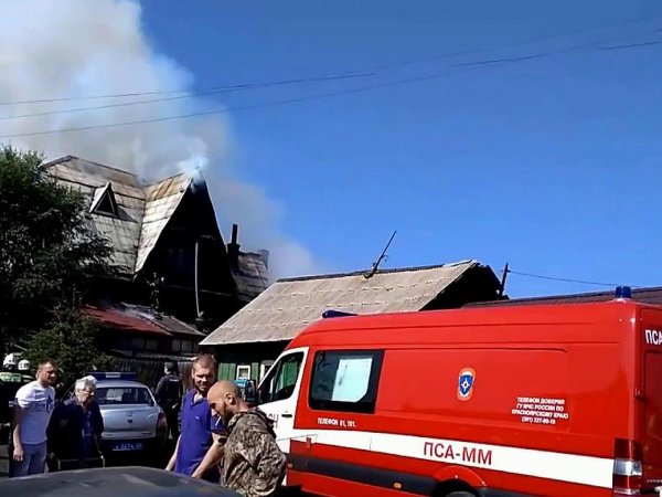 Пожар в доме престарелых в Красноярске 28 августа 2017 унес жизни четырех человек (ВИДЕО)