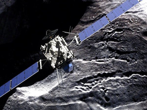 Ученым удалось получить последнее фото с погибшей станции "Розетта"