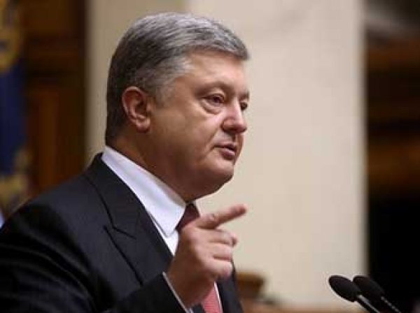 Порошенко внес в Верховную Раду законопроект о военном возвращении Донбасса