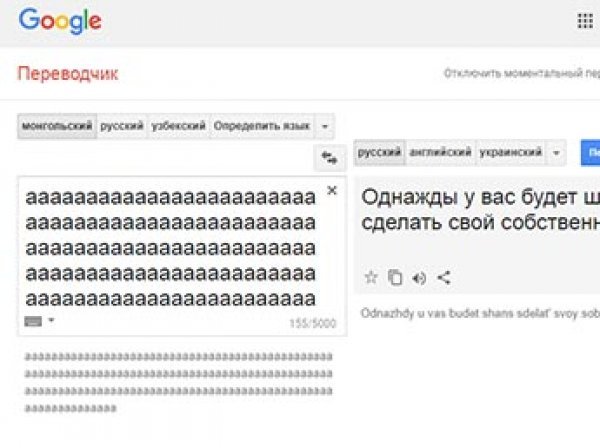 «Все кончено. Мертвая собака»: блогеры заметили странность в монгольском Google Translate