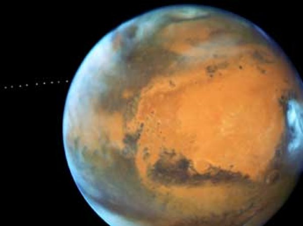 Уфолог рассмотрел на фото с Марса "голову Дарта Вейдера"