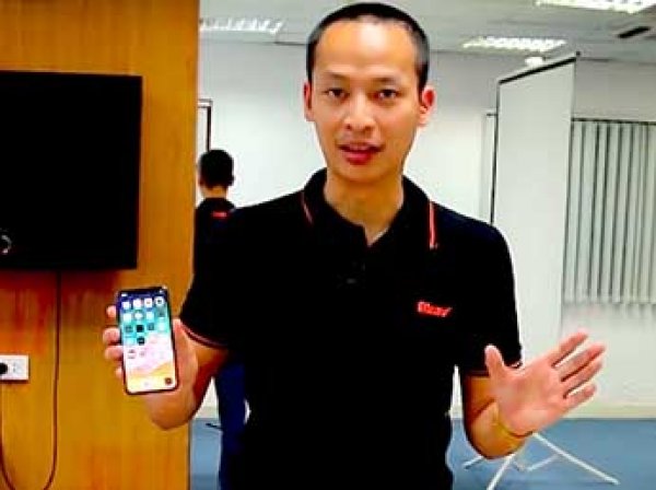 Вьетнамцы показали видео с новым способом взлома iPhone X