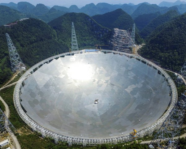 Ученые Китая планируют первыми вступить в контакт с инопланетянами
