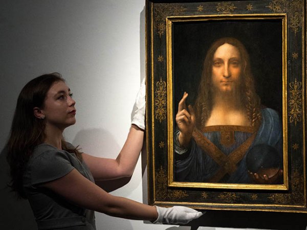 Картину Леонардо да Винчи продали за рекордную цену