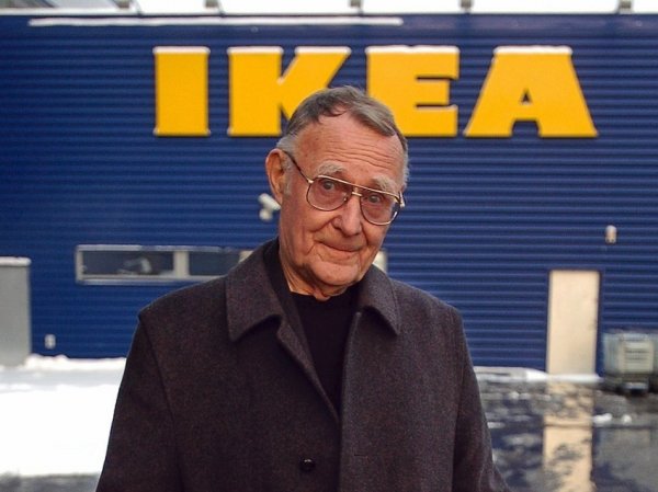 В Швеции скончался основатель IKEA