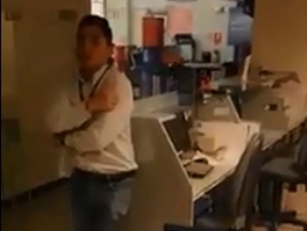 В Перу сотрудники банка сняли на видео призрак ребенка