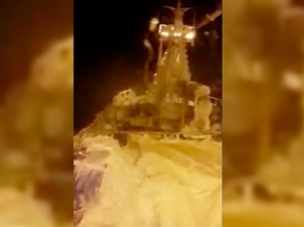 В Сети появилась последняя видеозапись с потерпевшего бедствие судна "Восток"