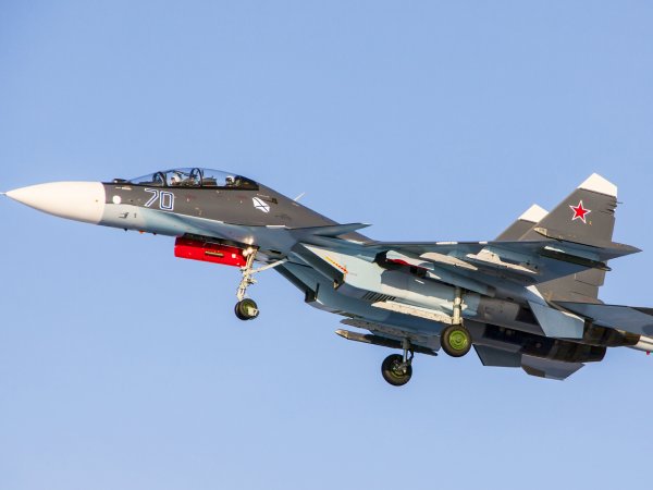 Пентагон показал видео перехвата российских Су-30 в небе над Балтикой