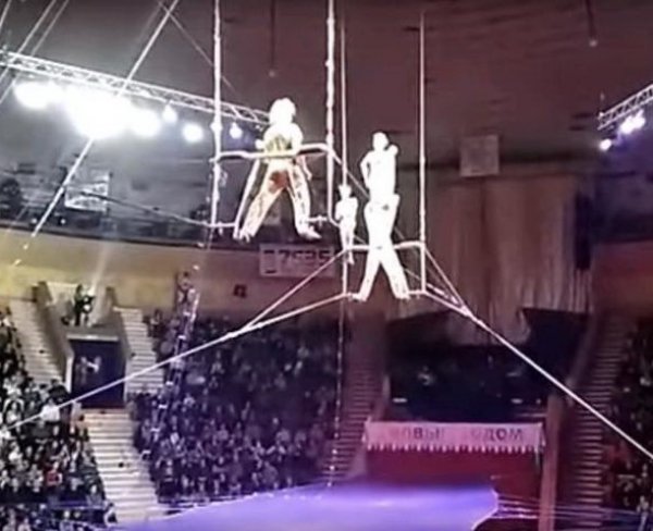 В Гомеле гимнастка цирка Никулина упала с высоты во время выступления