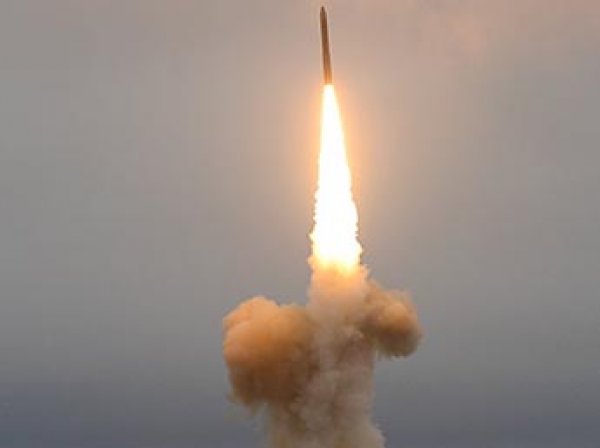 Минобороны обнародовало видео запуска новой ракеты системы ПРО