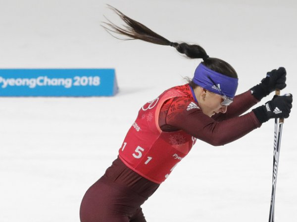Лыжные гонки, Олимпиада-2018, командный спринт 21.02.2018, женщины: "золото" у американок, россиянки - 9-е