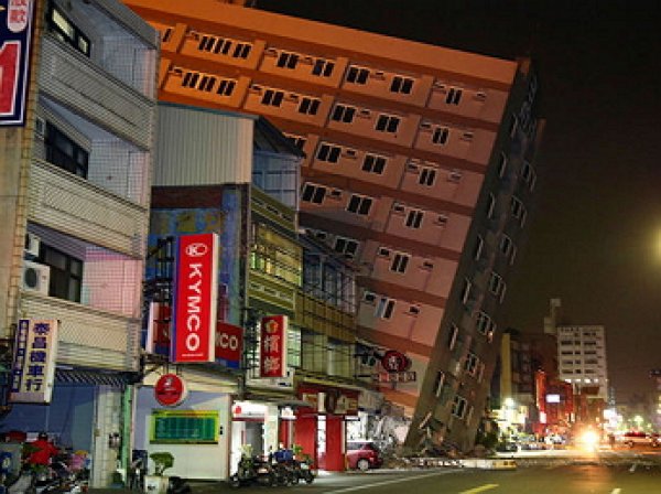На Тайване произошло второе за сутки землетрясение