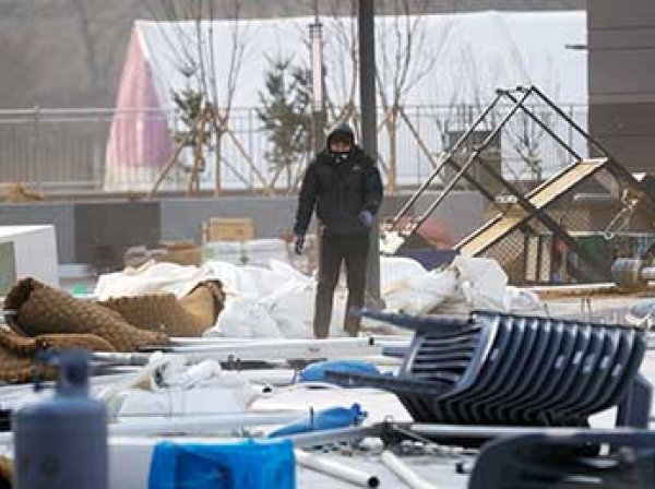 Число пострадавших из-за сильного ветра на Олимпиаде в Пхенчане  выросло до 16 человек