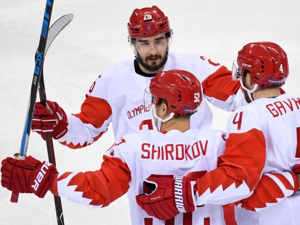 Россия разгромила Словению в хоккейном матче на Олимпиаде в Пхенчхане